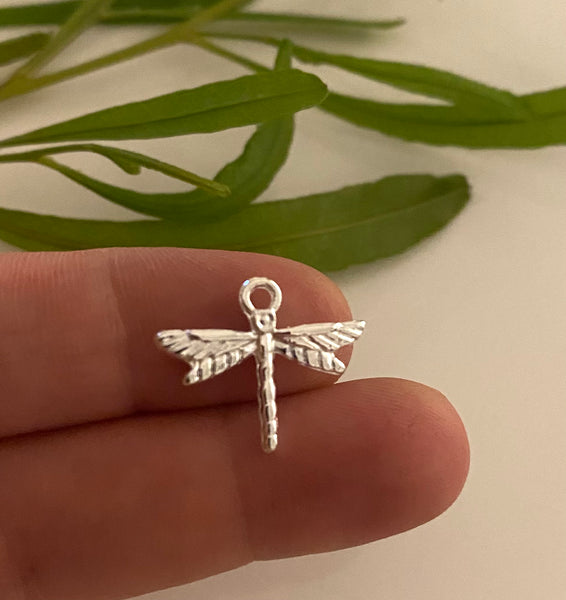 Libélula 1,2cm Plata